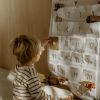 Calendrier de l'avent Gaze Ecru (personnalisable) Atelier Wagram Ambiance 7