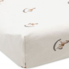 Housse de matelas à langer en jersey Nostalgic Ride (50 x 70 cm) - Jollein