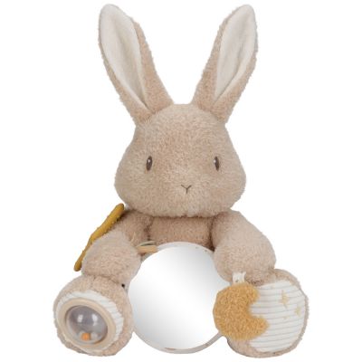 Peluche d'activités Lapin Newborn Little Dutch