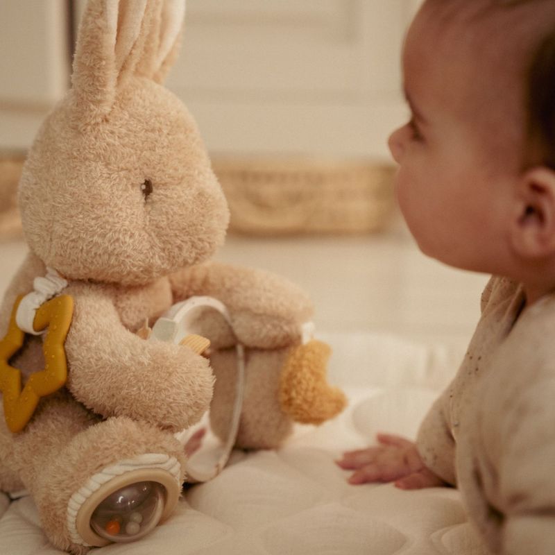 Peluche d'activités Lapin Newborn Little Dutch Ambiance 2