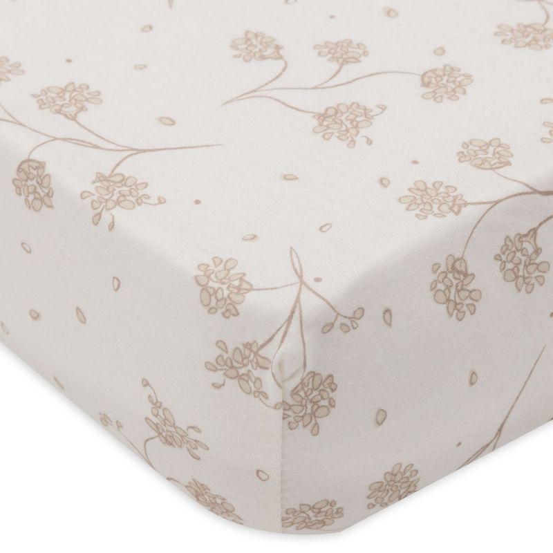 Drap housse en jersey Leafy Dreams (70 x 140 cm) Jollein Produit 3