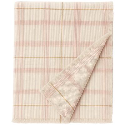 Plaid pour lit enfant Tartan Rose (140x200 cm)