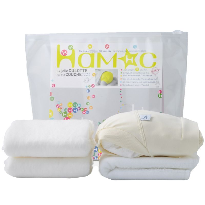 Kit couche en microfibre 5 pièces (Taille L) Hamac Paris