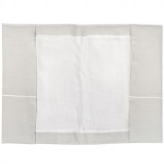 Protège carnet de santé gris (personnalisable)