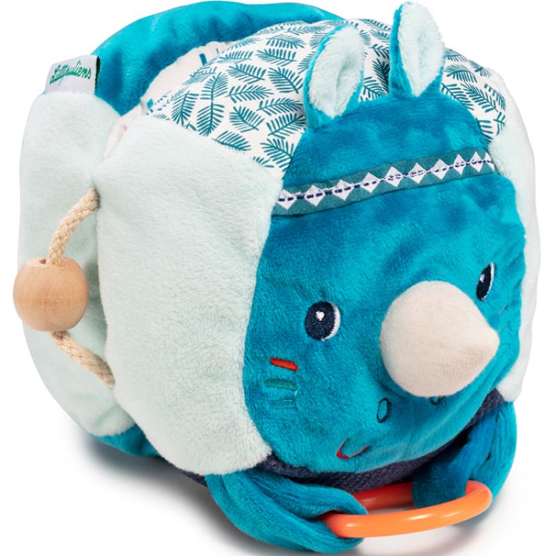 Livre bébé Marius le rhinocéros découvertes Lilliputiens