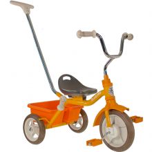 Tricycle Passenger avec panier arrière amovible orange  par Italtrike