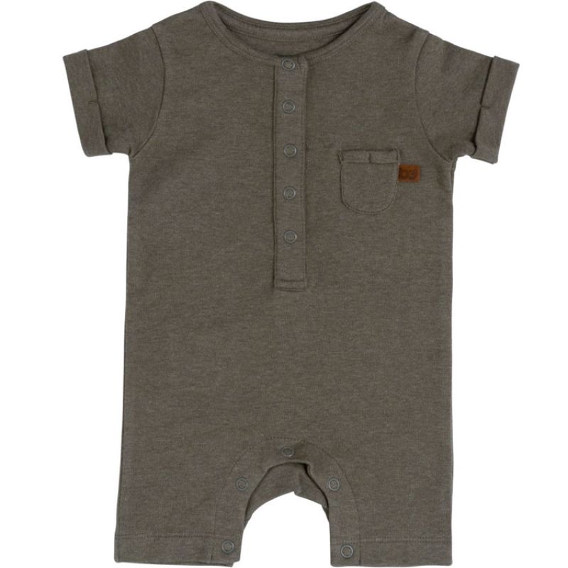 Combinaison short Melange khaki (3 mois) Baby's Only