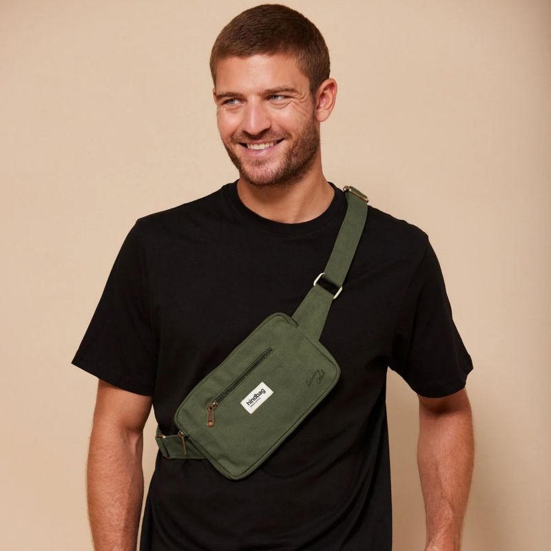Sac banane Harry Daddy Cool Olive Hindbag Ambiance 2