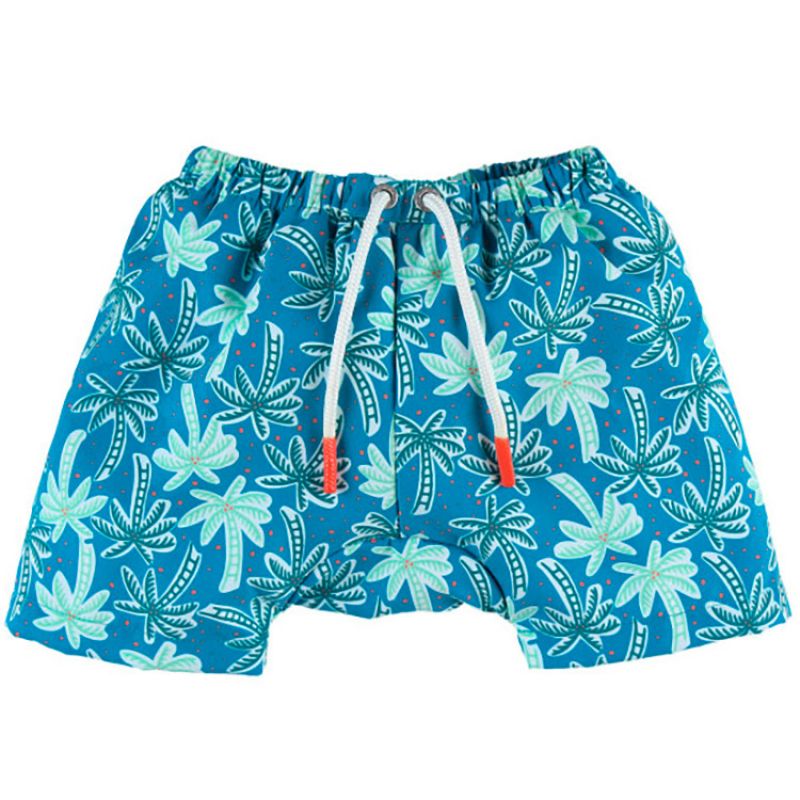 Maillot de bain short double protection Explore imprimé tropical (36 mois) Archimède
