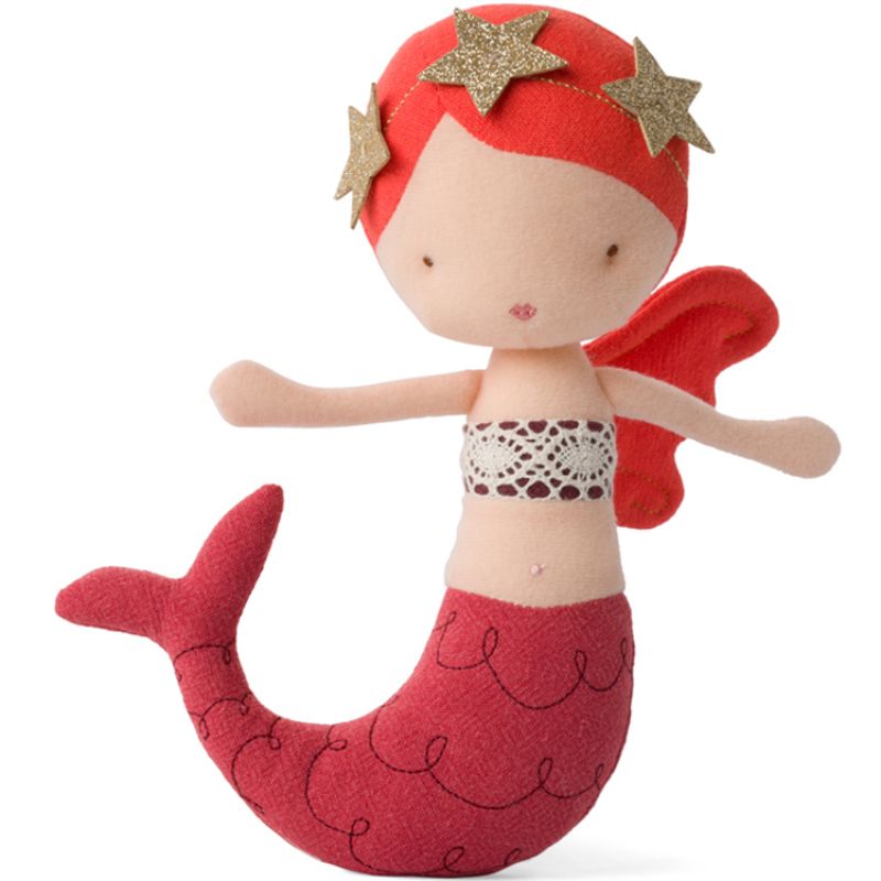 Poupée souple sirène rousse Isla (22 cm) Picca Loulou
