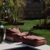 Fauteuil pouf et repose-pieds Pomegranate Outdoor Wigiwama Ambiance 8