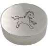 Boîte à dents Petit cheval personnalisable (métal argenté) - Daniel Crégut