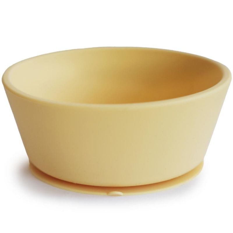 Bol à ventouse en silicone Daffodil Mushie