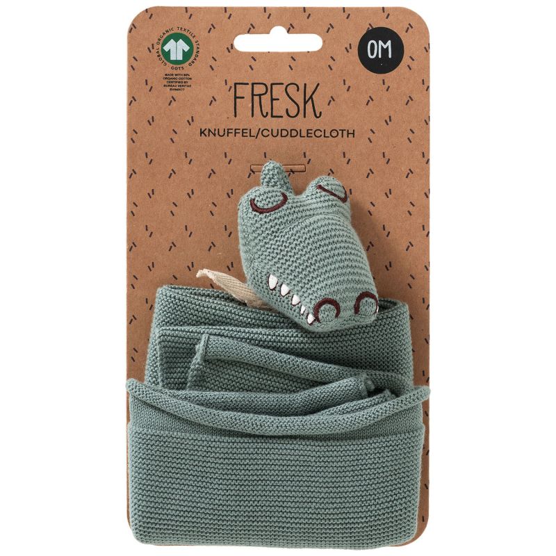 Doudou plat Crocodile Fresk Packaging 3
