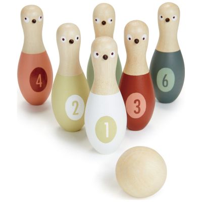 Jeu de quilles oiseaux