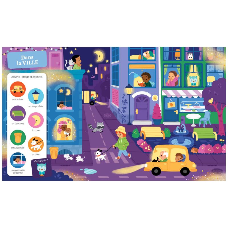 Livre cherche et trouve des tout-petits Au dodo ! Auzou Editions Produit 3