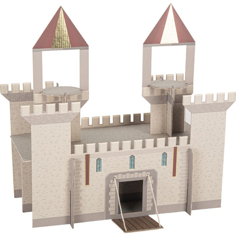 Présentoir à gâteaux Chevalier château Arty Fêtes Factory