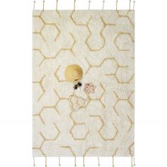 Tapis de jeu lavable Pollinisation avec 4 jouets inclus (90 x 130 cm) - Lorena Canals