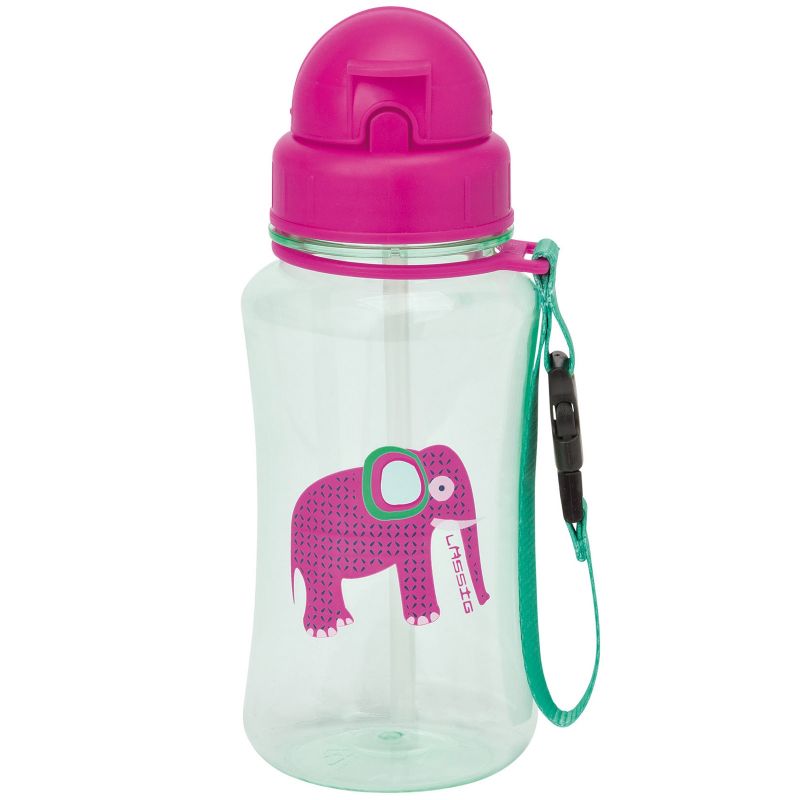 Gourde en plastique Wildlife éléphant (350 ml) Lässig