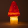 Petite lampe veilleuse champignon Brique Rouge Egmont Toys Ambiance 6