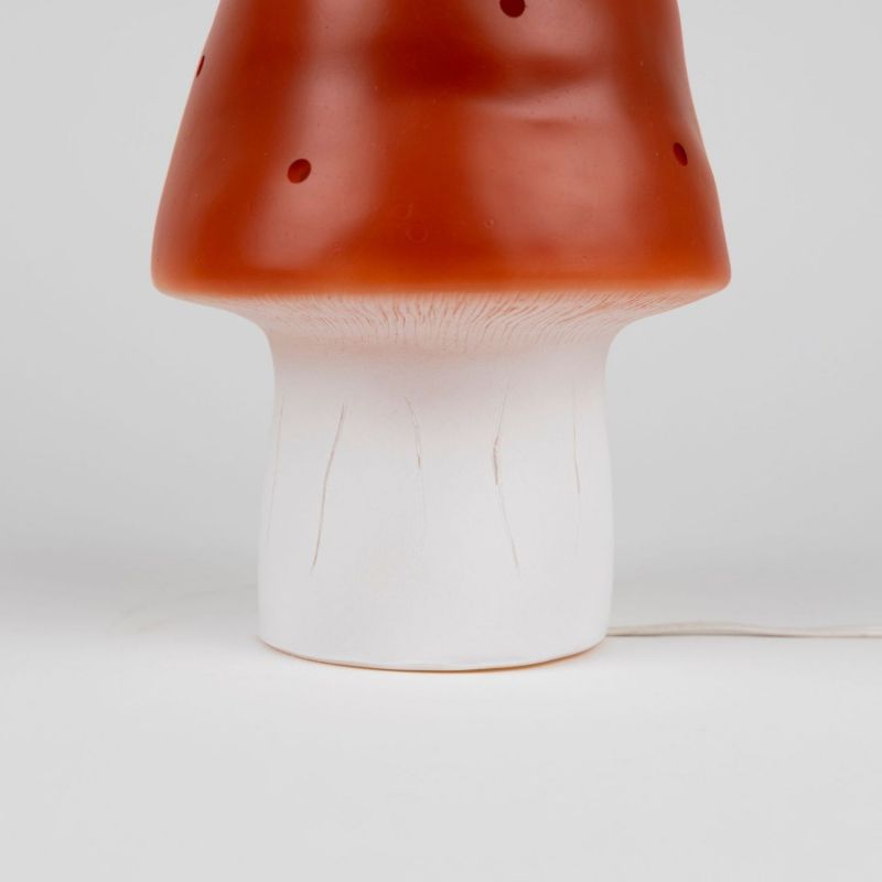 Petite lampe veilleuse champignon Brique Rouge Egmont Toys Ambiance 4