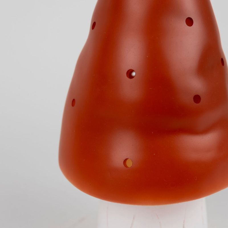 Petite lampe veilleuse champignon Brique Rouge Egmont Toys Ambiance 5