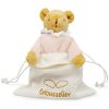 Doudou avec hochet Ours Rose poudré Trousselier Produit 4
