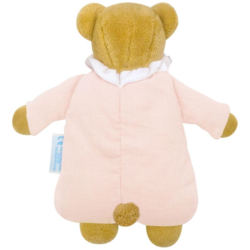Doudou avec hochet Ours Rose poudré Trousselier Produit 3