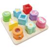 Formes sensorielles arc-en-ciel en bois FSC Le Toy Van Produit 3