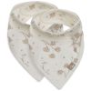 Lot de 2 bavoirs bandana Leafy Dreams Jollein Produit 1