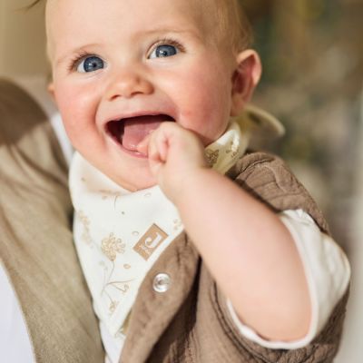 Lot de 2 bavoirs bandana Leafy Dreams