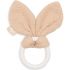 Anneau de dentition en silicone Bunny Ears Moonstone - Jollein