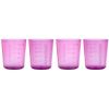 Lot de 4 petites tasses roses  par Babycup