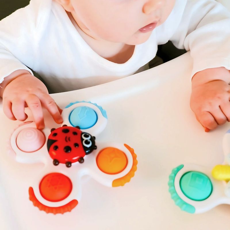 Lot de 3 toupies à ventouse Bo Jungle Ambiance 2