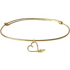 Jonc Lovely Hoop S-M (goldfilled jaune 14 carats) - Padam Padam