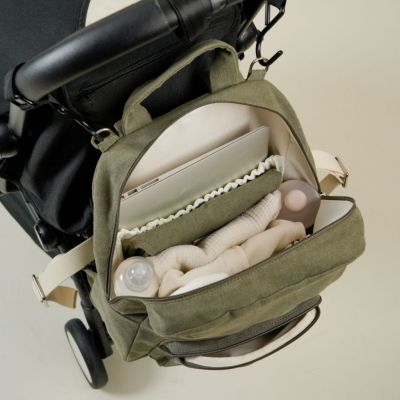Sac à dos à langer Nomade Kaki