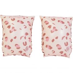 Brassards de natation Léopard vieux rose (2-6 ans) - Swim Essentials