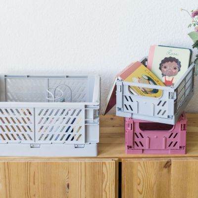 Lot de 3 caisses de rangement Clara