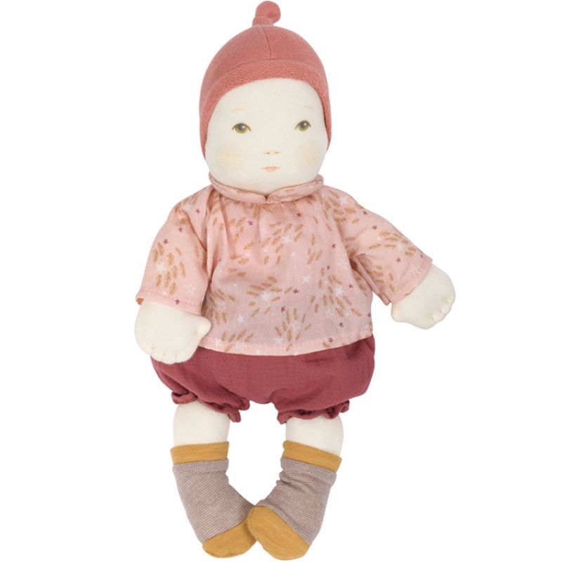 Poupée souple rose Les bébés (32 cm) Moulin Roty
