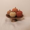 Lot de 2 pommes hochets marron (7 cm)  par Patti Oslo