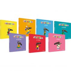 Bibliothèque P'tit Loup Mes 7 livres des émotions