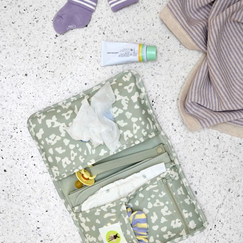 Pochette de change Leo kaki clair Lässig Ambiance 6