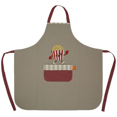 Tablier Kawai Pop-Corn (6-12 ans)