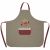 Variation Beige, rouge, jaune du produit Tablier Kawai Pop-Corn (6-12 ans) de la marque L'oiseau bateau