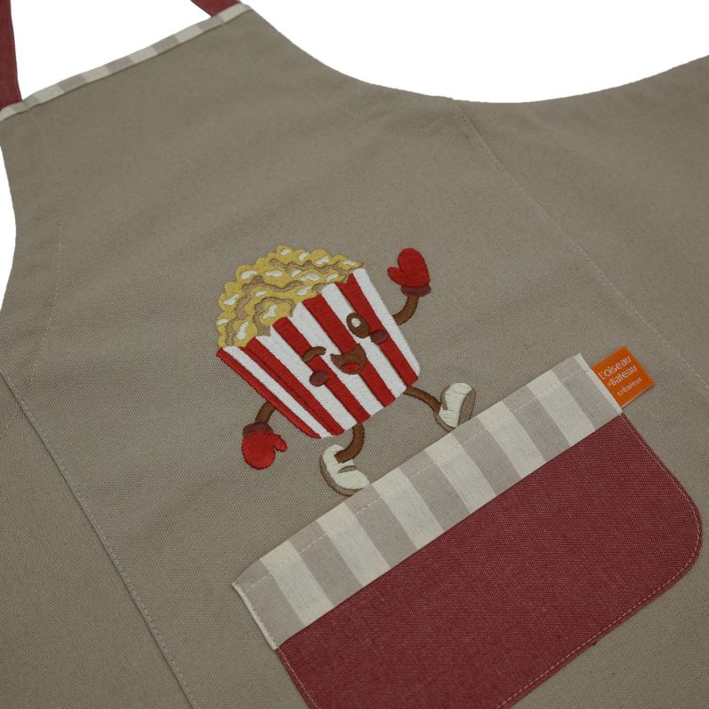 Tablier Kawai Pop-Corn (6-12 ans) L'oiseau bateau Produit 2