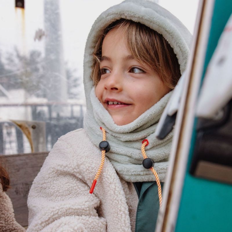 Cagoule polaire Warmy Green (6 ans et +) Hello Hossy Ambiance 6