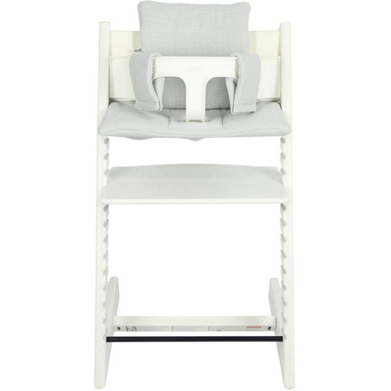 Coussin de chaise haute Tripp Trapp de Stokke Bliss gris Les Rêves d'Anaïs