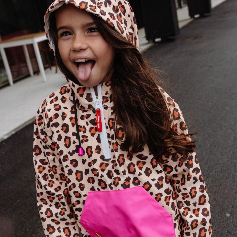 Poncho de pluie Léopard (7-9 ans) Hello Hossy Ambiance 5
