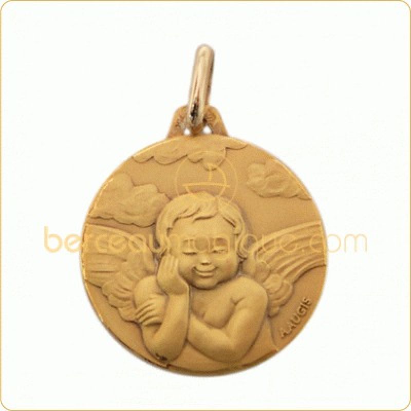 Médaille Petit Loupiot accoudé (or jaune) Maison Augis