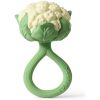 Hochet anneau de dentition 2 en 1 chou-fleur Oli & Carol Produit 1